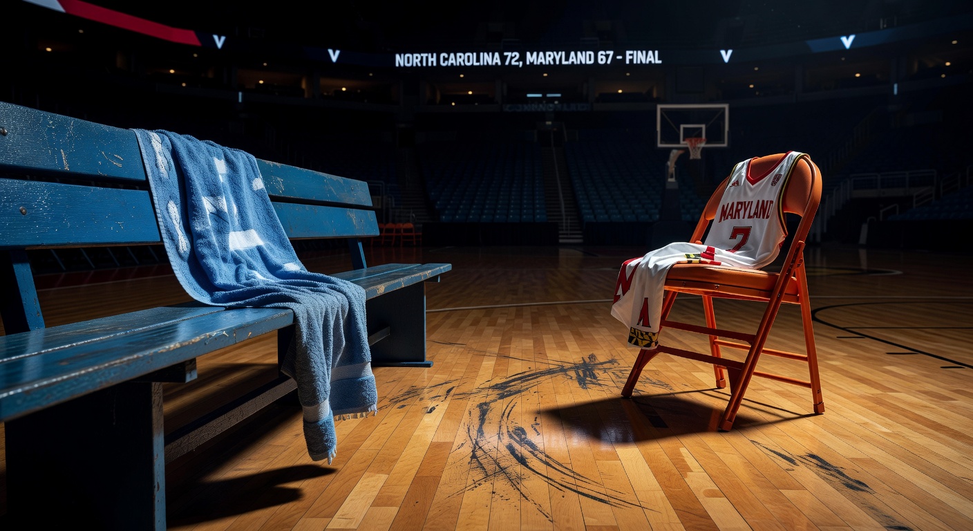 Maryland coach Brenda Frese confronts guard Oluchi Okananwa during NCAA tournament loss to North Carolina