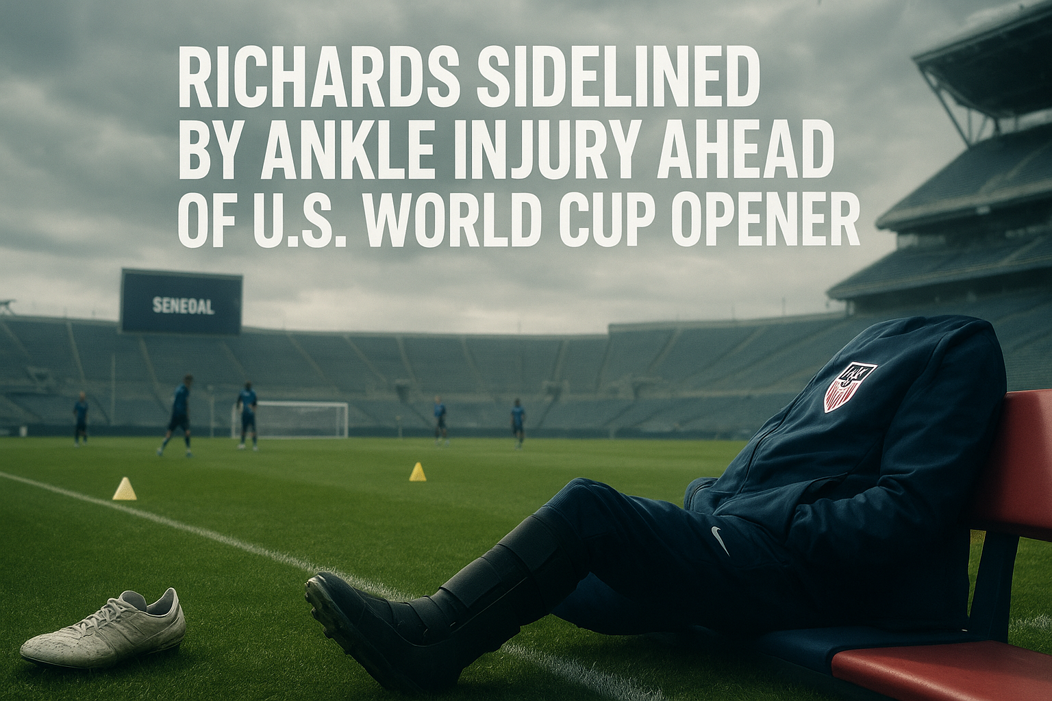 Richards Sidelined by Ankle Injury Ahead of U.S. World Cup Opener