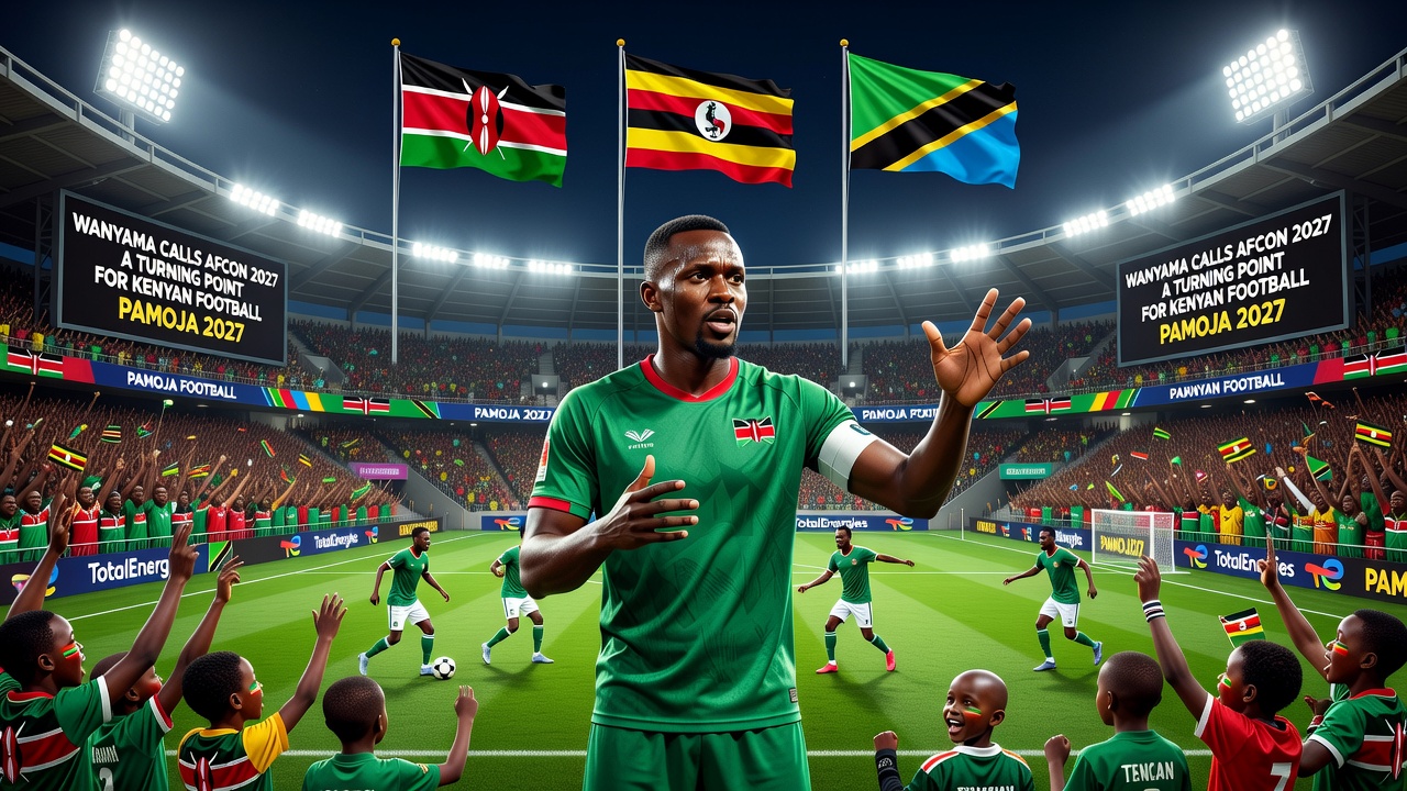 Wanyama Calls AFCON 2027 a Turning Point for Kenyan Football
