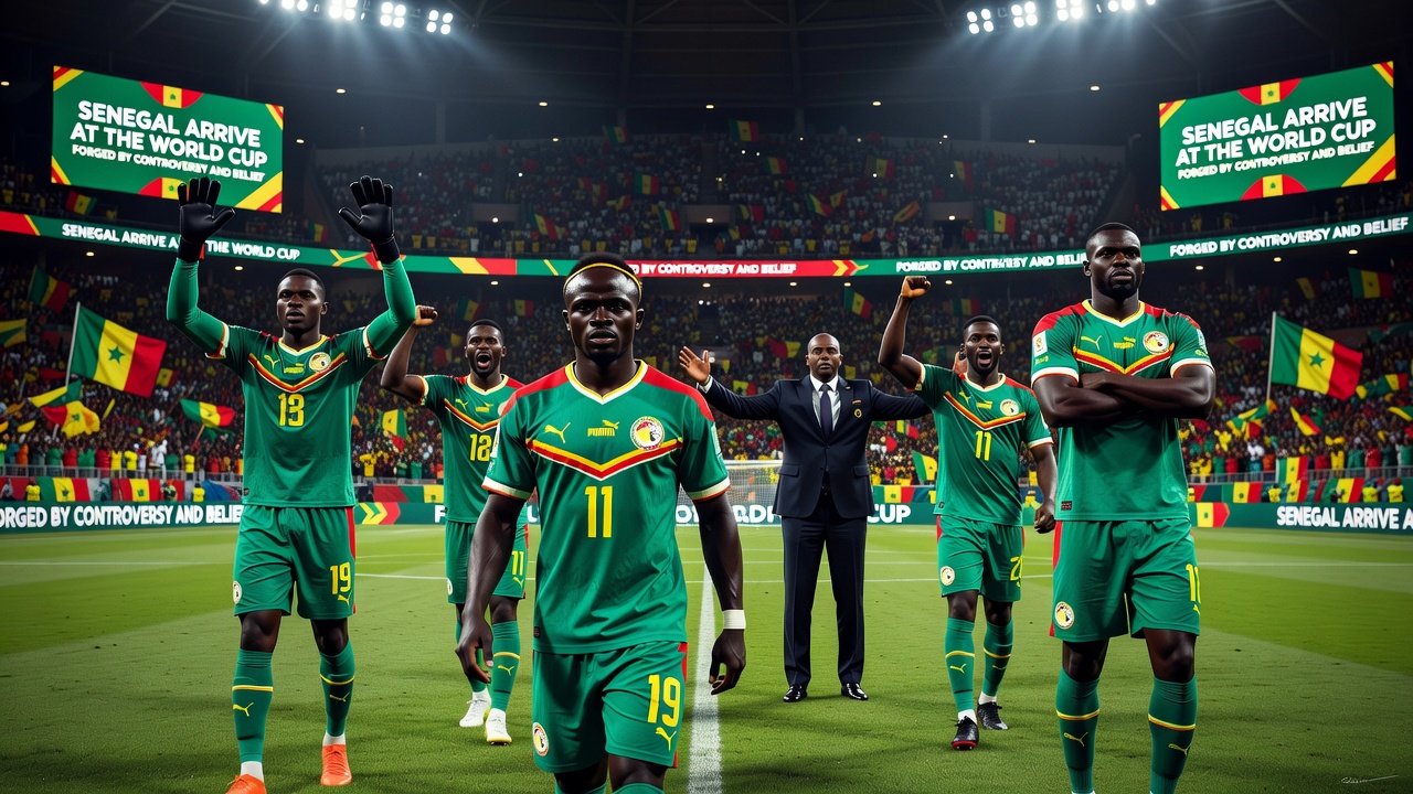 Senegal Arrive at the World Cup Forged by Controversy and Belief