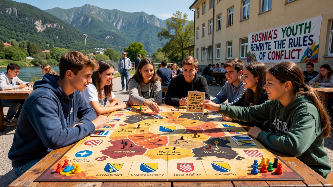 Bosnia's Youth Rewrite the Rules of Conflict With a Board Game Built for Peace