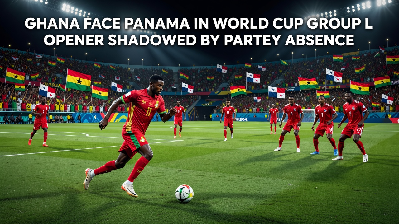 Ghana Face Panama in World Cup Group L Opener Shadowed by Partey Absence