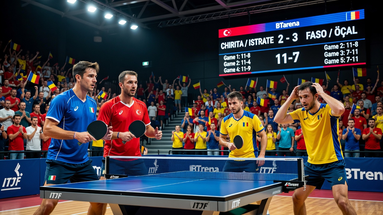 Faso and Öçal Stun Second Seeds Chirita and Istrate to Reach Quarterfinal