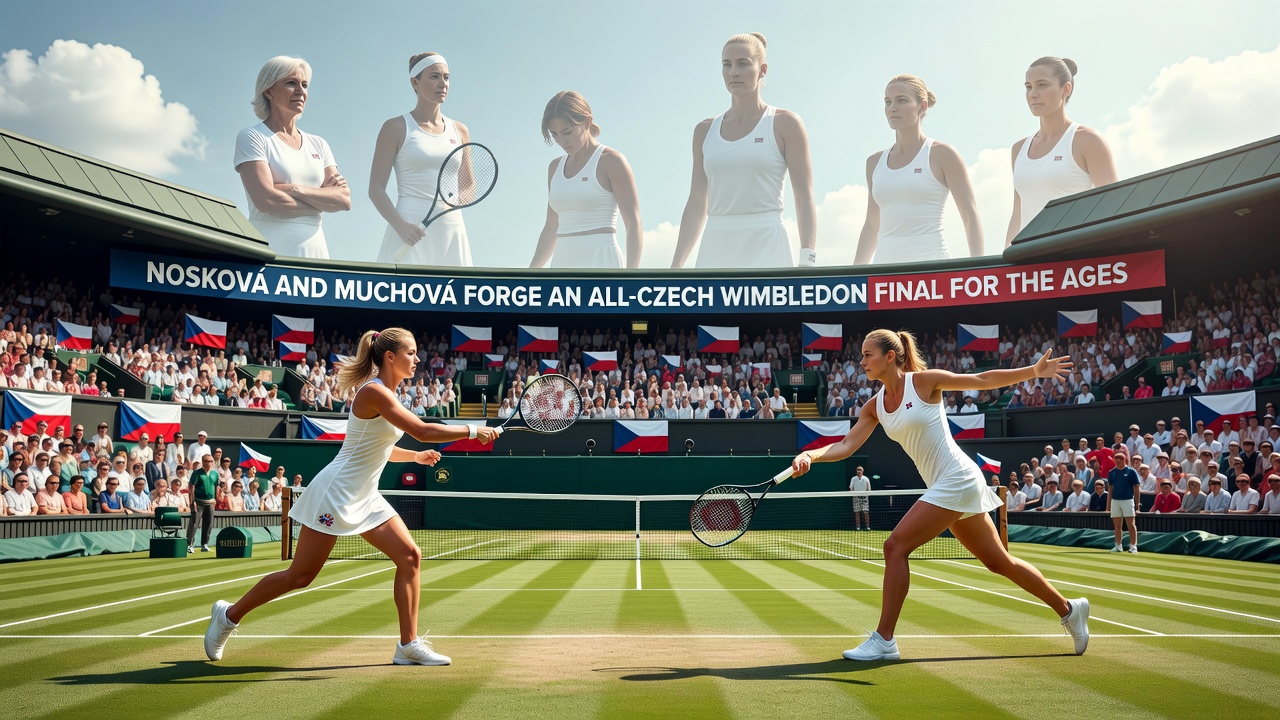 Nosková and Muchová Forge an All-Czech Wimbledon Final for the Ages