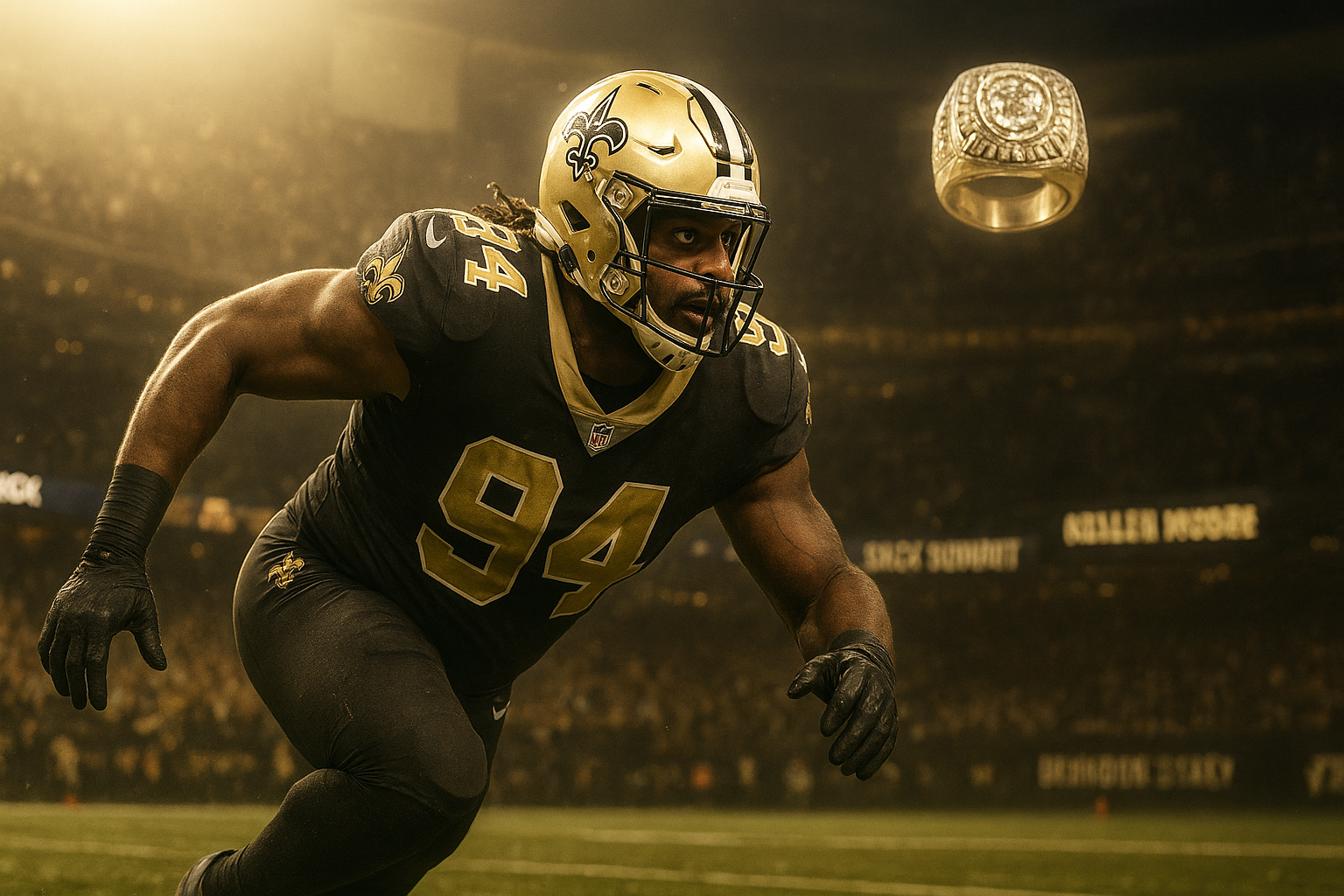 Cam Jordan, 37, targets Super Bowl ring in anticipated final NFL season