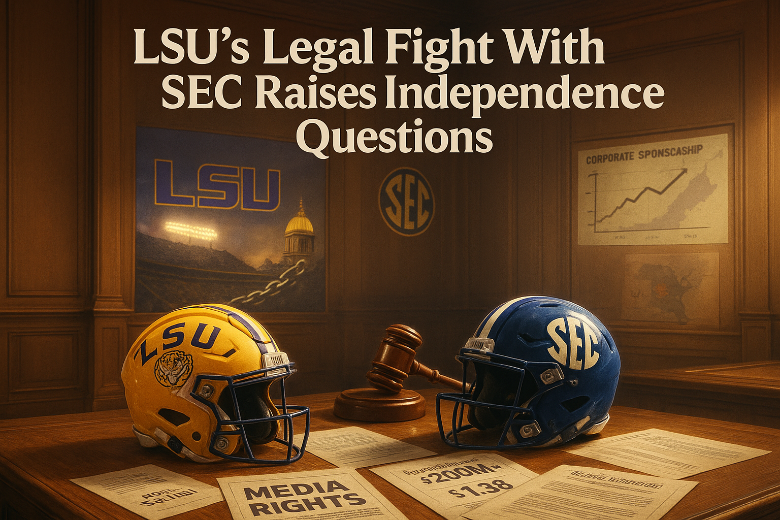 LSU's Legal Fight With SEC Raises Independence Questions